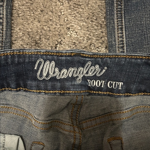 Wrangler Boot Cut  Classic Blue Jean size 13 - Picture 2 of 6